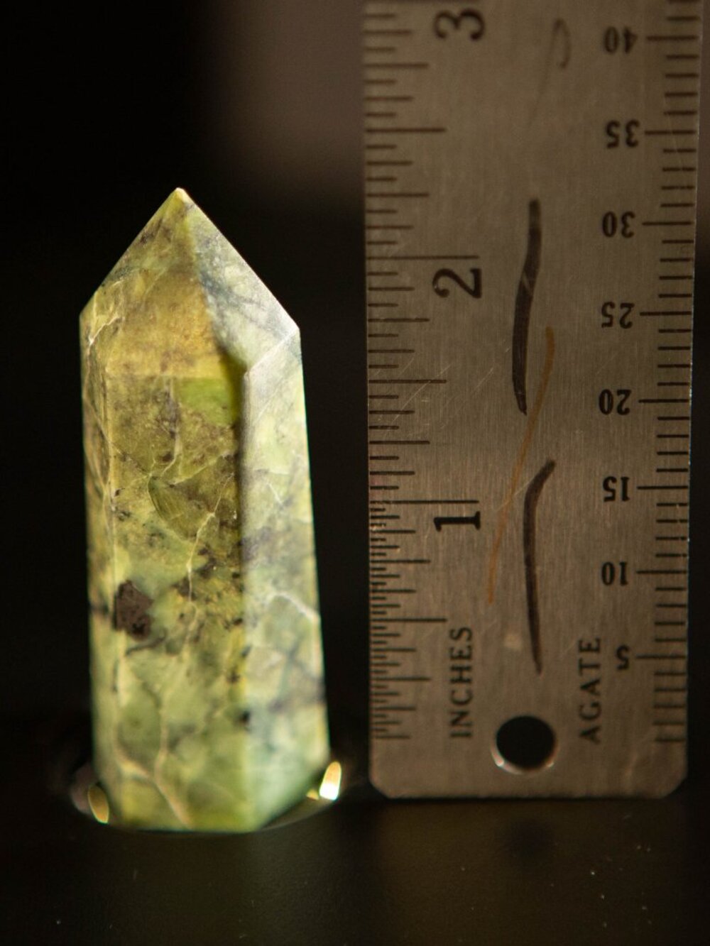 Natural Milky Quartz & Green Serpentine Crystal Tower Set | Polished Generator P - Picture 7 of 11